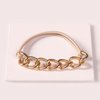 The Hair Edit Cable Wrap - Gold Metal Chain Link Hair Tie