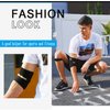 YAVOUN Elbow Brace, Adjustable Tennis Elbow Support Brace, Great For Sprained Elbows, Tendonitis, Arthritis, basketball, Baseball, Golfer's Elbow Provides Support & Ease Pains (Black)