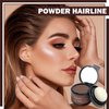 Root Cover Up Hairline Shadow and Hair Loss Concealer Powder - Long Lasting, Quickly Covers Thinning Hair, Bald Spots, and Beard Line (13)