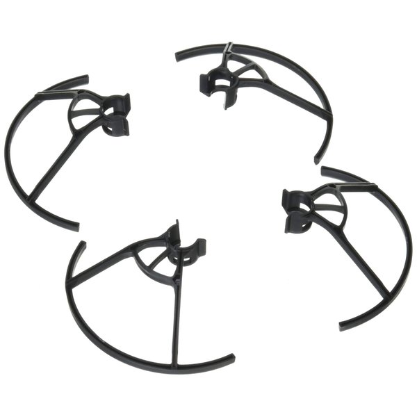Tello 6958265163586 Easy to Mount and Detach Propeller Guards, Black