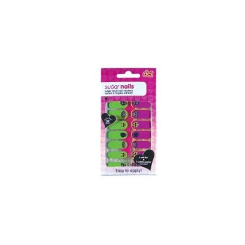 DCI Sugar Skull Nail Decals