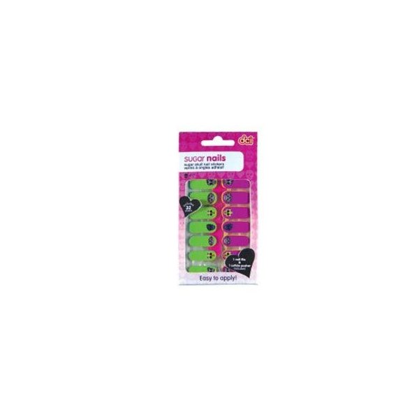 DCI Sugar Skull Nail Decals