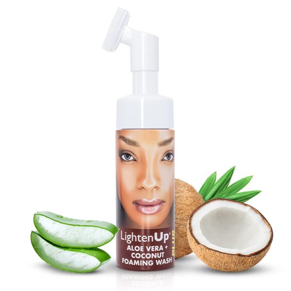 OMIC Lighten-Up Lightenup, Foaming Face Wash - 5 fl oz / 150 ml - Acne Face Wash, Gentle Facial Cleanser, for Oily, Sensitive, Normal