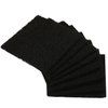 Resinta 8 Pack Activated Carbon Compost Caddy Filters Kitchen Compost Collector Replacement Filters Compatible with ECO 2000 Compost Collector (1.97 Inch Thickness)