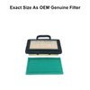 MOWFILL 792101 5408K Air Filter Replace for BS 672772 671231 John Deere MIU11286 GY20575 GY21056 With 273638 Pre Filter Fits 405577 407777 40G777 445577 441777 John Deere D140 Z425