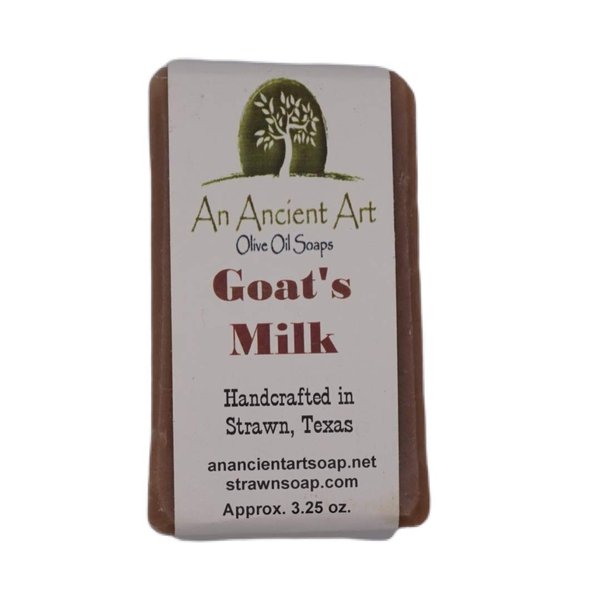 Ancient Art Soap 3.25oz Handcrafted Olive Oil Soap Bar Goat's Milk