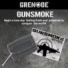 GRENADE Gunsmoke Bar Soap for Men Grooming, Body and Face Natural Cleanser, Fresh Masculine Scent, Gift for Armed Forces and Military Enthusiasts, American Made, 4 Pack