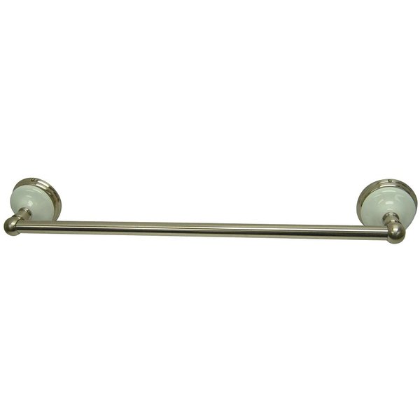 Kingston Brass BA1112SN Victorian 18-Inch Towel-Bar, Satin Nickel