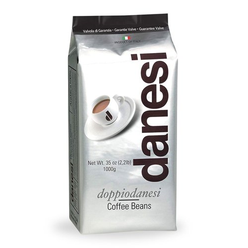 Danesi Caffe Italian Coffee Beans - Whole Roasted Coffee Beans for Espresso - Espresso Coffee Beans & Medium Roast Whole Bean - Coffee Bean - Coffee Beans Espresso - Coffee Whole Bean - Doppio (2.2lb)