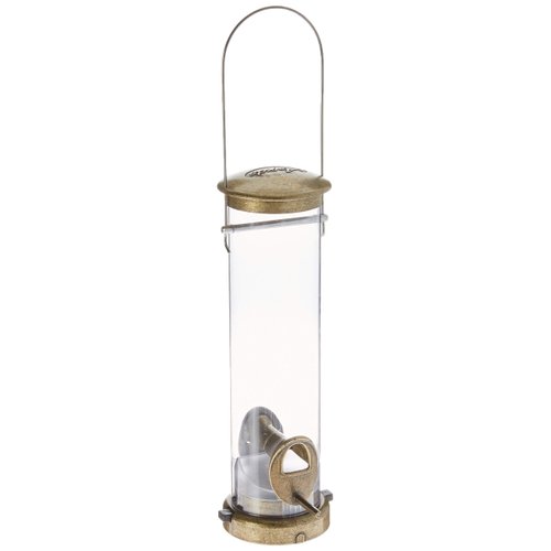 Aspects 394 Quick-Clean Seed Tube Feeder, Small - Antique Brass