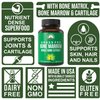 Peak Performance Grass Fed Bone Marrow - Whole Bone Extract Supplement 180 Capsules Superfood Pills Rich in Collagen, Vitamins, Amino Acids. from Bone Matrix, Marrow, Cartilage. Ancestral Tablets