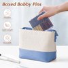 Bobby Pin, 360 Pcs Bobby Pins, 2 Inch Premium Bobby Pins Black, Brown and Blonde, Secure Hold Bobby Pins with Store Box, Hair Pins for Women and Girls
