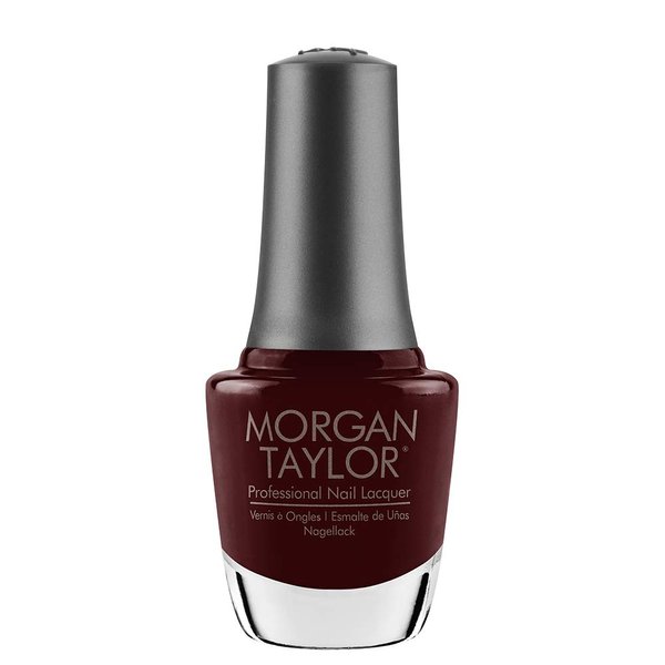 Morgan Taylor Nail Lacquer (Take The Lead) Dark Red Nail Polish, Finger Nail Polish, Long Lasting Nail Polish, Dark Red Nail Lacquer, Finger Nail Polishes, 5 ounce