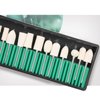 Nail Drill Bits, 12 Pcs Wool Felt Nail Grinding Polishing Head for Women Nail Salon Manicure Pedicure Drills Nail Drill Bits Set Accessory Grinding Polishing File Heads Tools Cuticle Nail Drill Bit