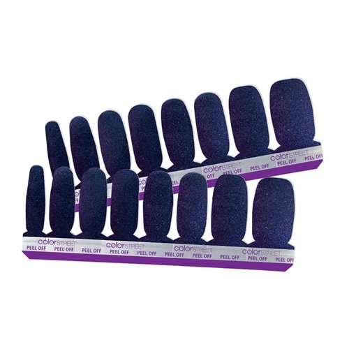 Color Street Nail Polish Strips Blue in Peru