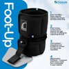 Ossur Foot-Up Drop Foot Brace | Ankle-Foot Orthosis (AFO) for Drop Foot Support | Lightweight, Adjustable Wrap for All-Day Comfort | Breathable Material for All Day Walking | (Black, Medium)