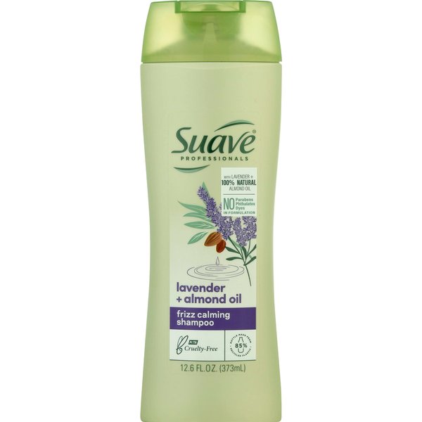 Suave, Shampoo Lavender Almond Oil, 12.6 Fl Oz