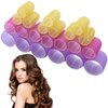 Jumbo Size Hair Roller sets, Self Grip, Salon Hair Dressing Curlers, Hair Curlers, 3 size 36 packs