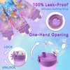 EDsportshouse Decorate Your Own Water Bottle Kits for Girls Age 4-6-8-10,Unicorn Gem Painting Crafts,Fun Arts and Crafts Gifts Toys for Girls Birthday Christmas(Unicorn)
