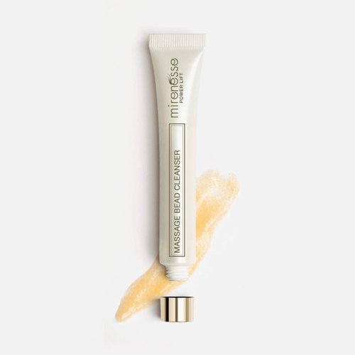 Mirenesse Cosmetics Power Lift Massage Bead Exfoliating Cleanser with Natural Jojoba Beads Mini