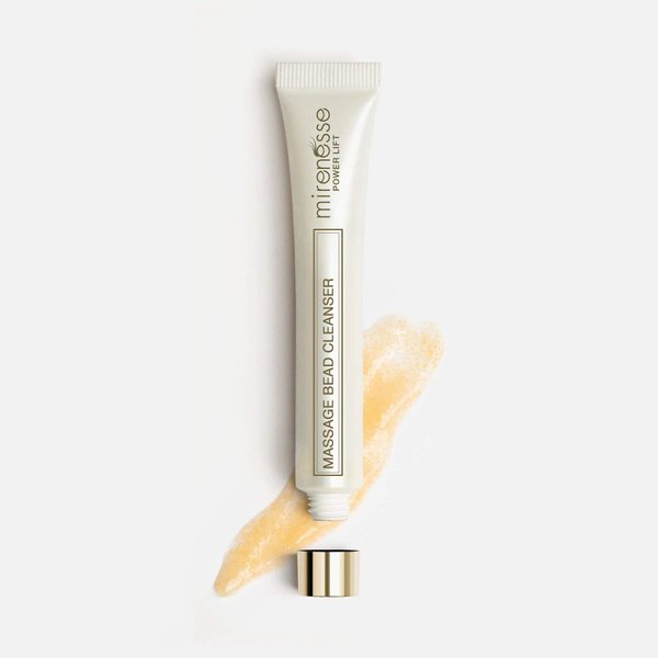 Mirenesse Cosmetics Power Lift Massage Bead Exfoliating Cleanser with Natural Jojoba Beads Mini