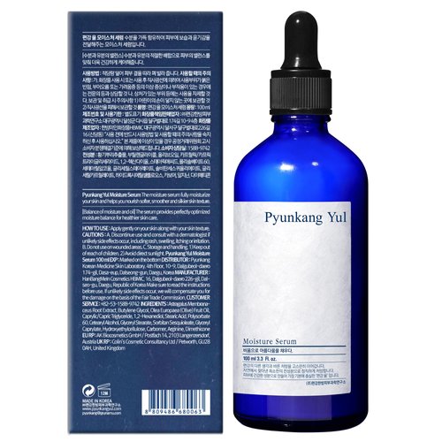 PYUNKANG YUL Moisture Serum for Face - Korean Face Serum with Oriental herbs and Olive Oil giving Oil and Water Balance and Skin Calming Effect - Moisturizer for Oily and Combination Skin - 3.4 Fl Oz