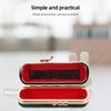 Lipstick Case Holder Fashion Cosmetic Travel Cases Retro Velvet Lipstick Box Lip Balm Organizer Bag Durable Soft Cosmetic Storage Case with Mirror (Green)