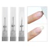 Angzhili 3 Pieces Nail Drill Bits,Cuticle Remover Drill Bits Kit,Tungsten Steel Nail Drill Bits,Manicure Tools for Nails