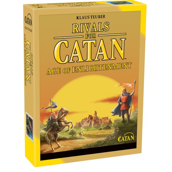 Rivals for CATAN Age of Enlightenment Card Game EXPANSION - Chart New Territories! Strategy Game for Kids & Adults, Ages 10+, 2 Players, 45-90 Minute Playtime, Made by CATAN Studio