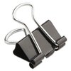 Universal 10199VP3 Mini Binder Clips, 1/4-Inch Capacity, 5/8-Inch Wide, Black, 36/Box