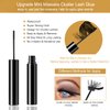 DIY Lash Extension Kit at Home, 20D/56D 9-14mm Cluster Lashes Mixed, DIY Eyelash Extension Kit for beginners Resuable 3D Effect Cluster Individual Lashes Kit with Applicator and Bond & Seal Remover