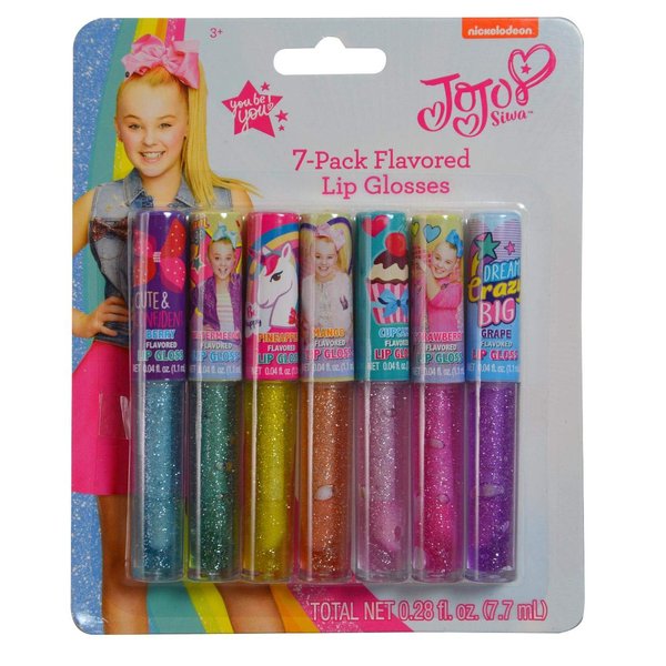 JoJo Siwa 7 Pack Flavored Lip Gloss