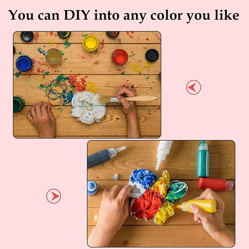 LIGONG 12PCS White DIY Tie Dye Headband Yoga Headbands Wide Headband Sweatband for Tie Dye DIY Plain Hair Scrunchie Elastic Headband (White)