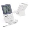 iKKEGOL Dual Sensor LCD Display Indoor Outdoor Digital Thermometer Hygrometer with Max Min Memory