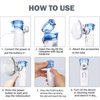 ALDR Portable Nebulizer,Cool Mist Inhaler for Breathing Problems,Nebulizer Machine for Kids&Adults,Handheld Mesh Atomizer for Home Daily Use or Travel