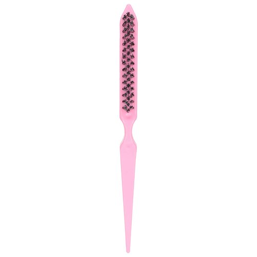 Teasing Hair Brush, Plastic Handle Styling Brush Used for Edge Control, Backcombing, Smoothing, and Styling Fine Hair for women ()