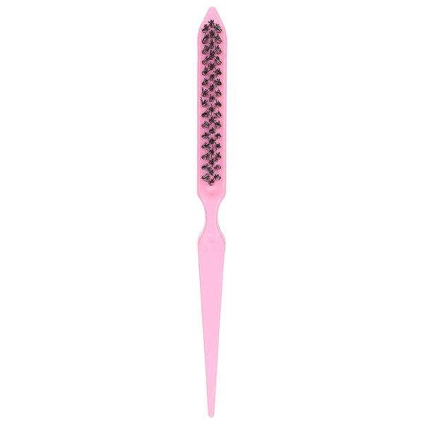 Teasing Hair Brush, Plastic Handle Styling Brush Used for Edge Control, Backcombing, Smoothing, and Styling Fine Hair for women ()