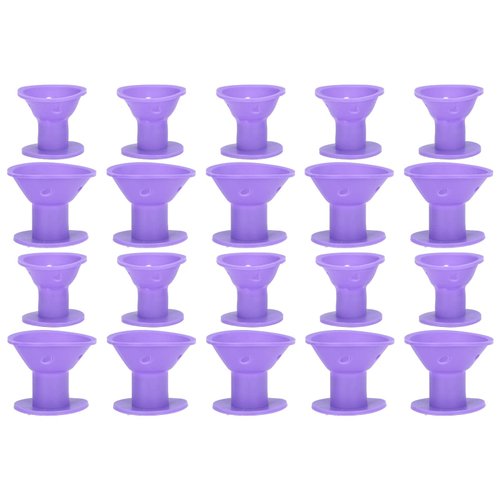 20Pcs Hair Rollers, Silicone Hair, Mushroom Shaped Hair Curlers Set, Hair Curlers for Home for Women