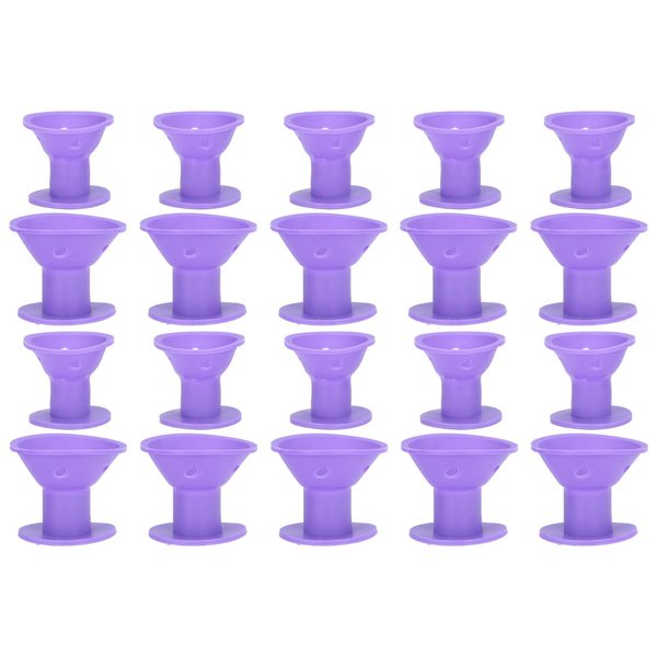 20Pcs Hair Rollers, Silicone Hair, Mushroom Shaped Hair Curlers Set, Hair Curlers for Home for Women