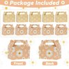 12 Pcs Daisy Flower Treat Boxes Party Supplies Hippie Daisy Flower Summer Party Favors Goodie Gift Boxes for Girls Birthday Baby Shower Wedding Party Decorations Retro Hippie Boho Treat Candy Box Home