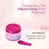 INH Semi Permanent Hair Color Flamingo Topaz, Color Depositing Conditioner, Temporary Hair Dye, Tint Conditioning Hair Mask, Safe, Pink Hair Dye - 6oz