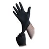 Atlantic Safety Products Black Lightning Exam Gloves, Disposable, Powder-Free Nitrile Gloves, Black, Small, 100-Ct