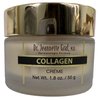 TWEAKERZ Dr Jeannette Graf Collagen Crème 1.8 oz - Hydrolyzed Collagen and Hydrolyzed Elastin Moisturizer Cream - AM and PM Face Cream Gold Jar