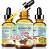 Botanical Beauty MONOI OIL Chocolate. Frangipani flowers in Coconut Oil with Chocolate aroma. 100% Natural 4 Fl.oz - 120 ml Pure for FACE, SKIN, BODY, HAIR, NAILS. Luxury Beauty Oil