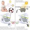CAM2 Baby Bath Seat, Non-Slip Infants Bath tub Chair with Suction Cups for Stability, Newborn Gift, 6-18 Months (White)