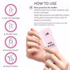 ZMOI Pro Nail Buffer Block – 2 Pack Luxurious Shine Korean 4-Way Nail Buffing Block Pink – Natural Shine Nails – Manicure/Pedicure Tools for Home and Salon