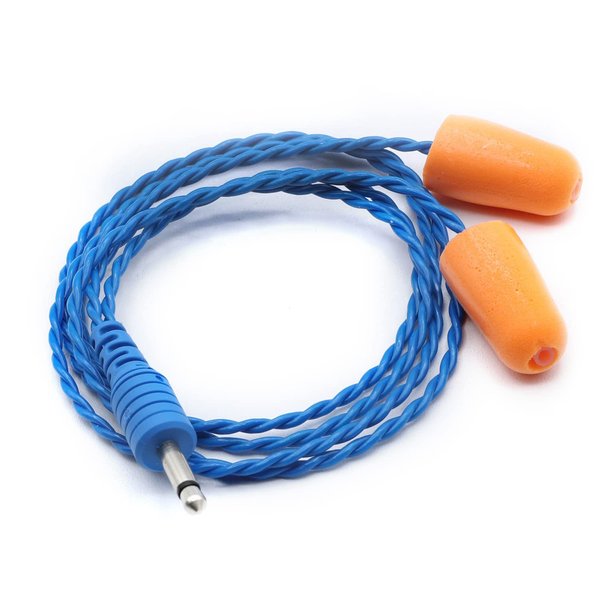 Rugged Challenger II Foam Mono Earbud Speakers for Racing Radios Communications Electronics – Connects to 1/8" Ear Bud Jack