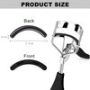 Fit for Tweezerman Eyelash Curler Refills,30Pack Fit for Shiseido Eyelash Curler Refill Pads,Uniseval Rubber Refills Compatible with Tweezerman & Shiseido EyelashCurler.