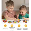 Ganowo 24 Pack Fidget Toy Wacky Tracks Snap and Click Fidgets Sensory Toys Party Favors ,Classroom Reward,School,Valentines Gifts for Adults ,Kids,Teens ,Students