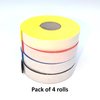 JESSI CRAFTER, Eva Foam pre Cut Tape Rolls, Double Side Adhesive (Strip 4 Pack (no pre Cut))